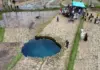Tanah Sawah Tiba Tiba Jebol di Sumatera Barat Ini Penjelasan Ilmiah Bahaya Sinkhole Menurut Geolog